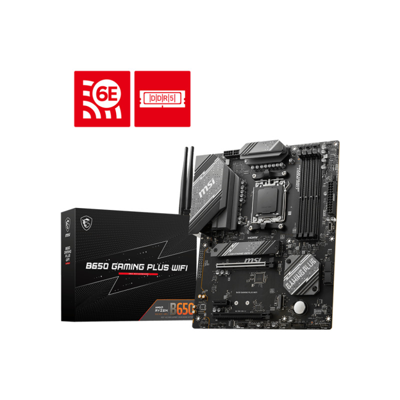 MB MSI B650 AMD S-AM5 DDR5 PCIE 4.0/HDMI/4XUSB 2.0/M.2/ATX/GAMA MEDIA /GAMER/RGB image 3
